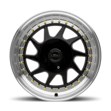 Jogo de rodas Zeus HM10 15x7,5 (Preta brilhante)