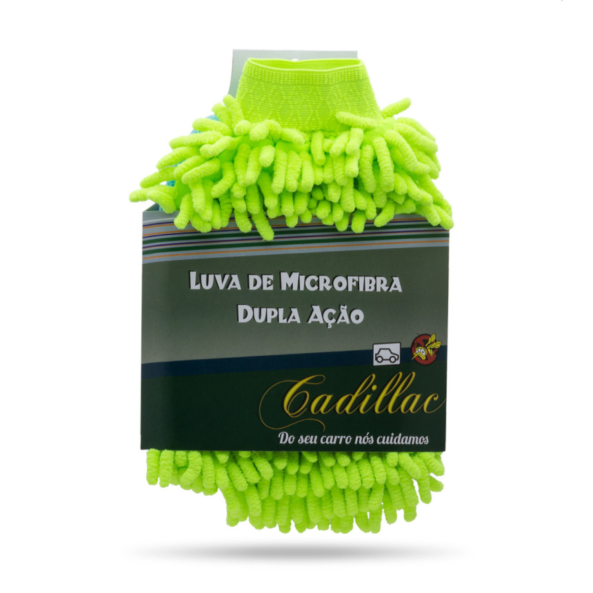 Luva de microfibra Dupla Ação Cadillac (removedora de incetos)