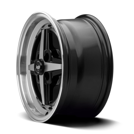 Jogo de rodas RAW Work Equip 01 15x7 (Diamantado com preto)