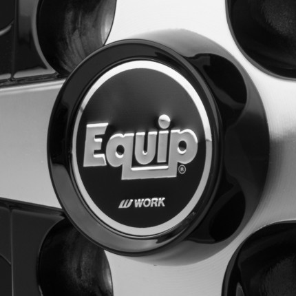 Jogo de rodas RAW Work Equip 01 15x7 (Diamantado com preto)