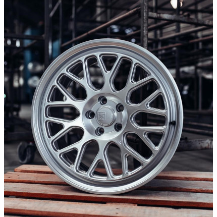 Jogo de rodas Ride Wheels Los Angeles 19x8,5 (Prata)