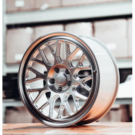 Jogo de rodas Ride Wheels Los Angeles 19x8,5 (Prata)