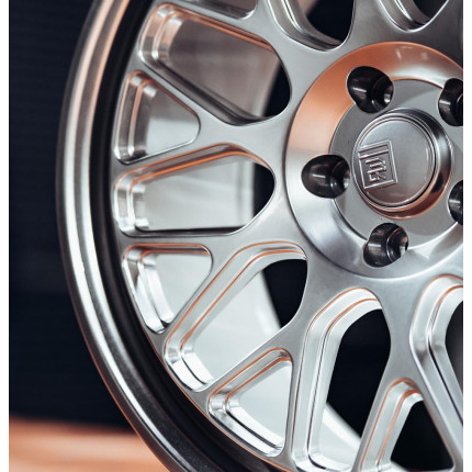 Jogo de rodas Ride Wheels Los Angeles 19x8,5 (Prata)