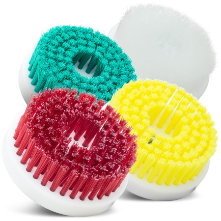 Kit de escovas rotativas Auto Crazy (4 unidades)