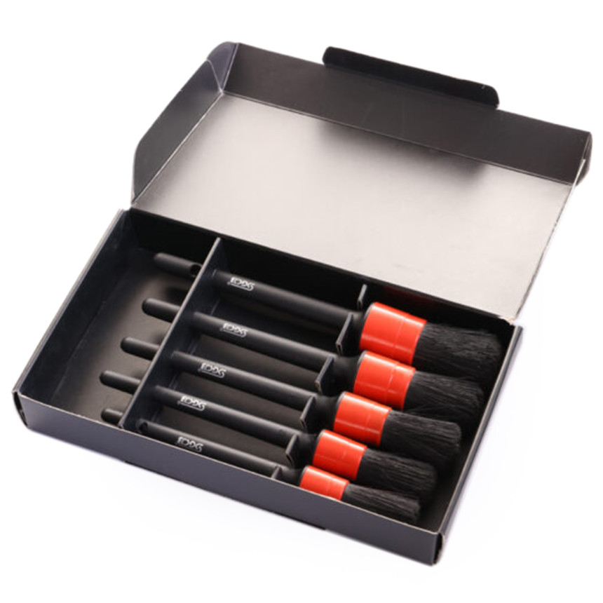 Kit de pincéis para detalhamento automotivo multifuncional SGCB (5 unidades)