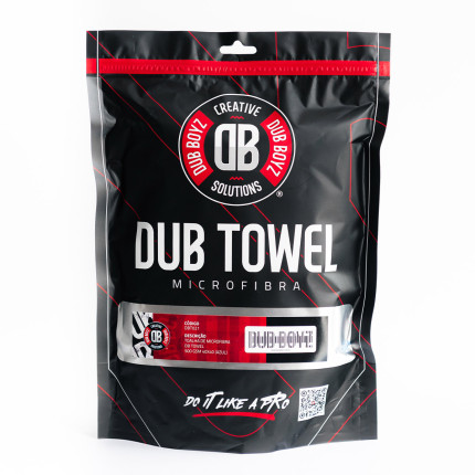 Toalha de microfibra Dub Towel 500GSM (40x40cm | azul)