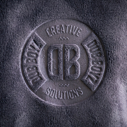 Toalha de microfibra Dub Towel 400GSM (40x60cm | cinza)