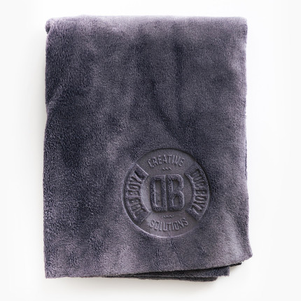 Toalha de microfibra Dub Towel 400GSM (40x60cm | cinza)