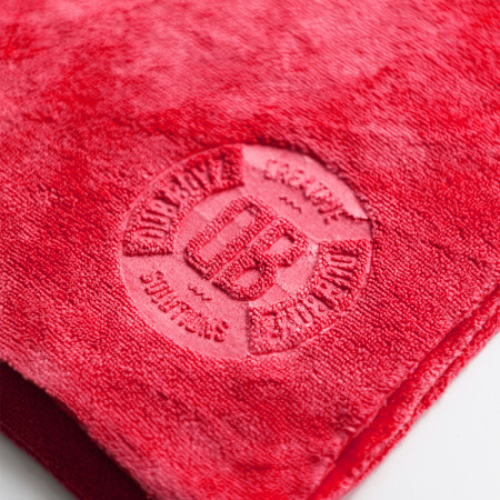 Toalha de microfibra Dub Towel 350GSM Dub Boyz (40x40cm | vermelha)