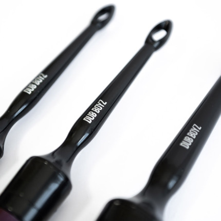 Kit de pincéis para detalhamento automotivo externo D'rush Dub Boyz (3 unidades)