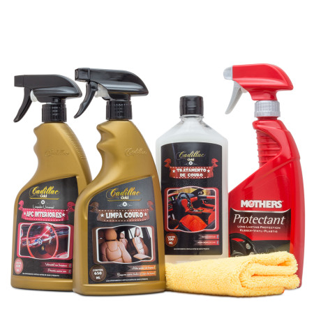 Monte seu Kit Limpeza Interna para Carros (5 unidades)
