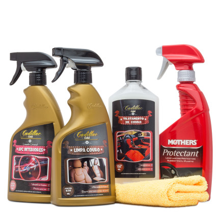 Monte seu Kit Limpeza Interna para Carros (5 unidades)