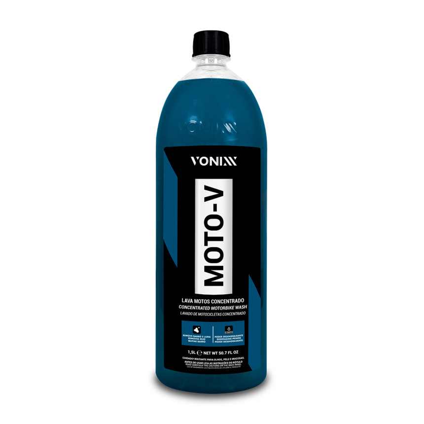 Shampoo desengraxante para motocicletas Moto-V Vonixx (1,5 litro)