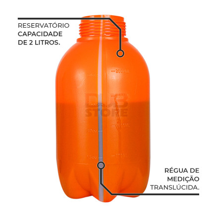 Pulverizador de compressão manual gerador de espuma Kers Pressure All in One (2 litros)