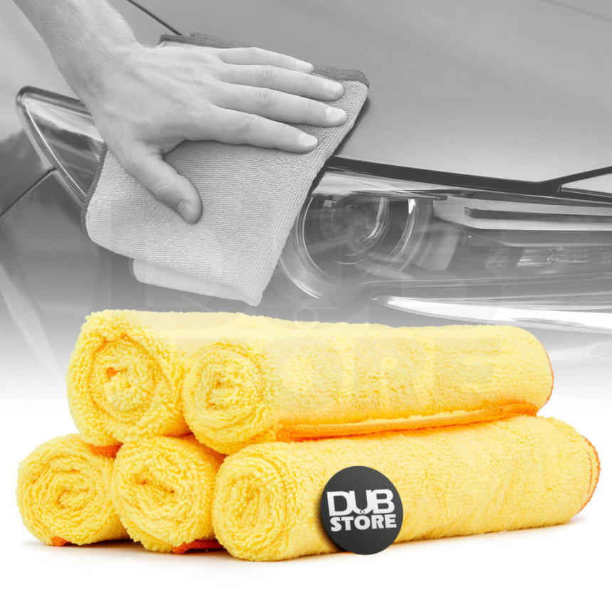 Kit flanela de Microfibra Autoamerica Premium (40x60cm) (5 unidades)