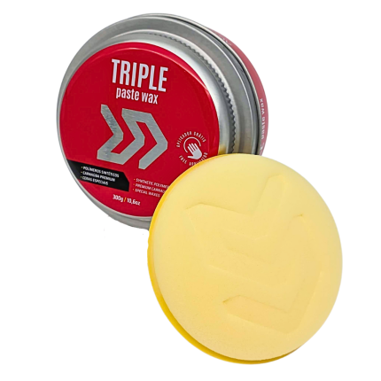 Cera Triple Wax pasta 3 em 1 Autoamerica (300g)