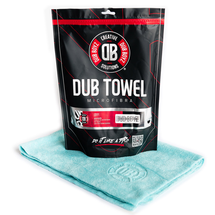 Toalha de microfibra Dub Towel 400GSM (40x60cm | azul)