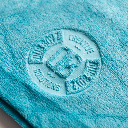 Toalha de microfibra Dub Towel 350GSM Dub Boyz (40x40cm | azul)