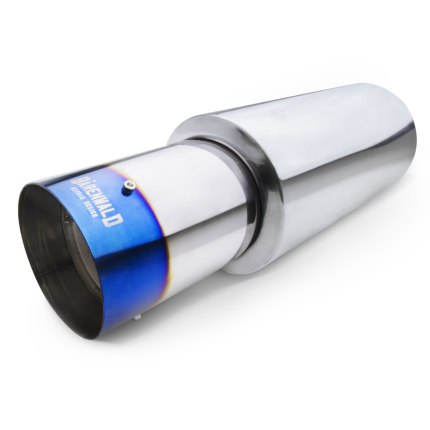 Abafador Esportivo em Inox Bärenwald Berlim V2 com ponteira “Burned Tip”