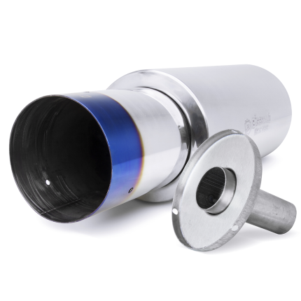 Abafador Esportivo em Inox Bärenwald Berlim V2 com ponteira “Burned Tip”