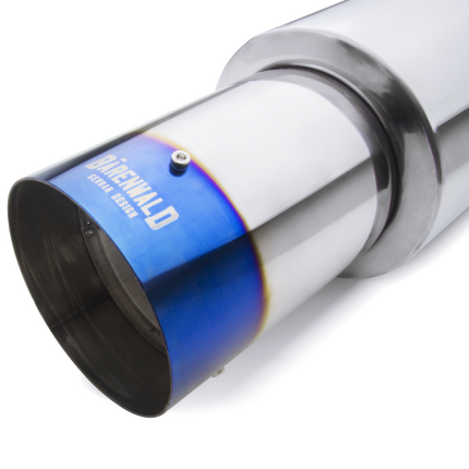 Abafador Esportivo em Inox Bärenwald Berlim V2 com ponteira “Burned Tip”