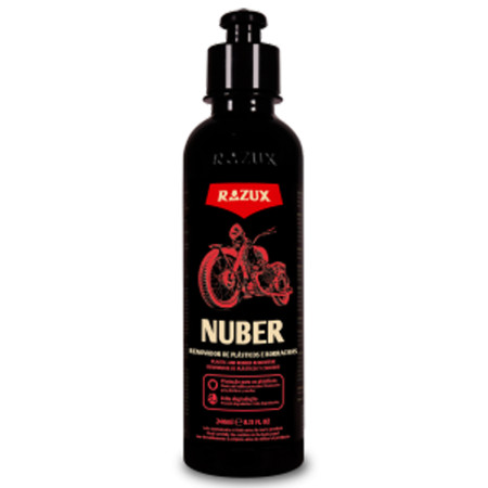 Renovador de plásticos e borrachas Nuber Razux (240ml)