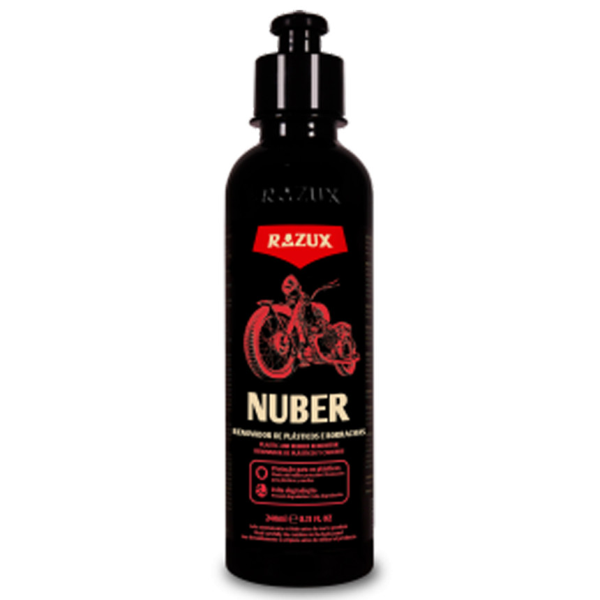 Renovador de plásticos e borrachas Nuber Razux (240ml)