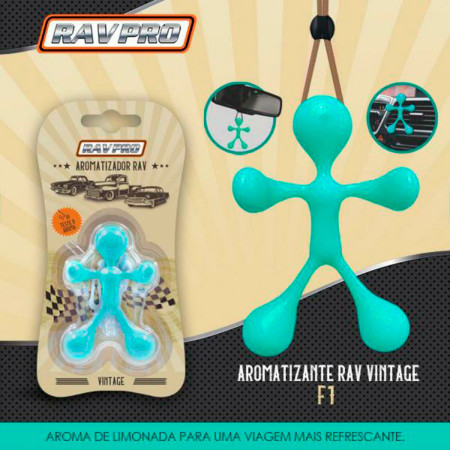 Aromatizante Vintage F1 RavPRO (cítrico)