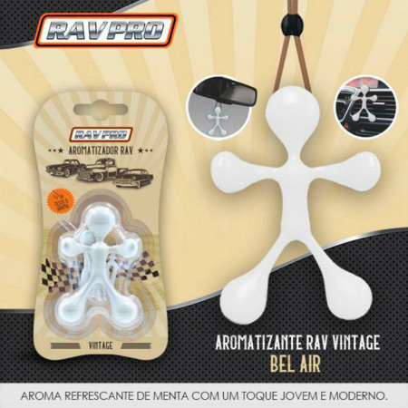 Aromatizante Vintage Bel Air RavPRO (mentol)