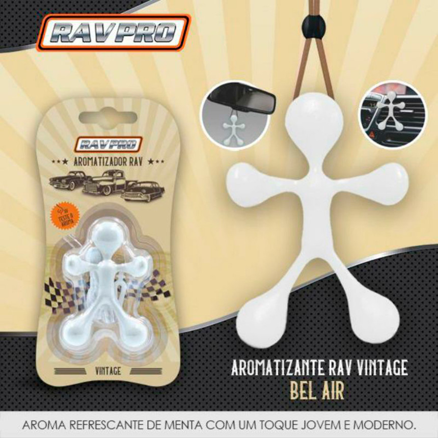 Aromatizante Vintage Bel Air RavPRO (mentol)