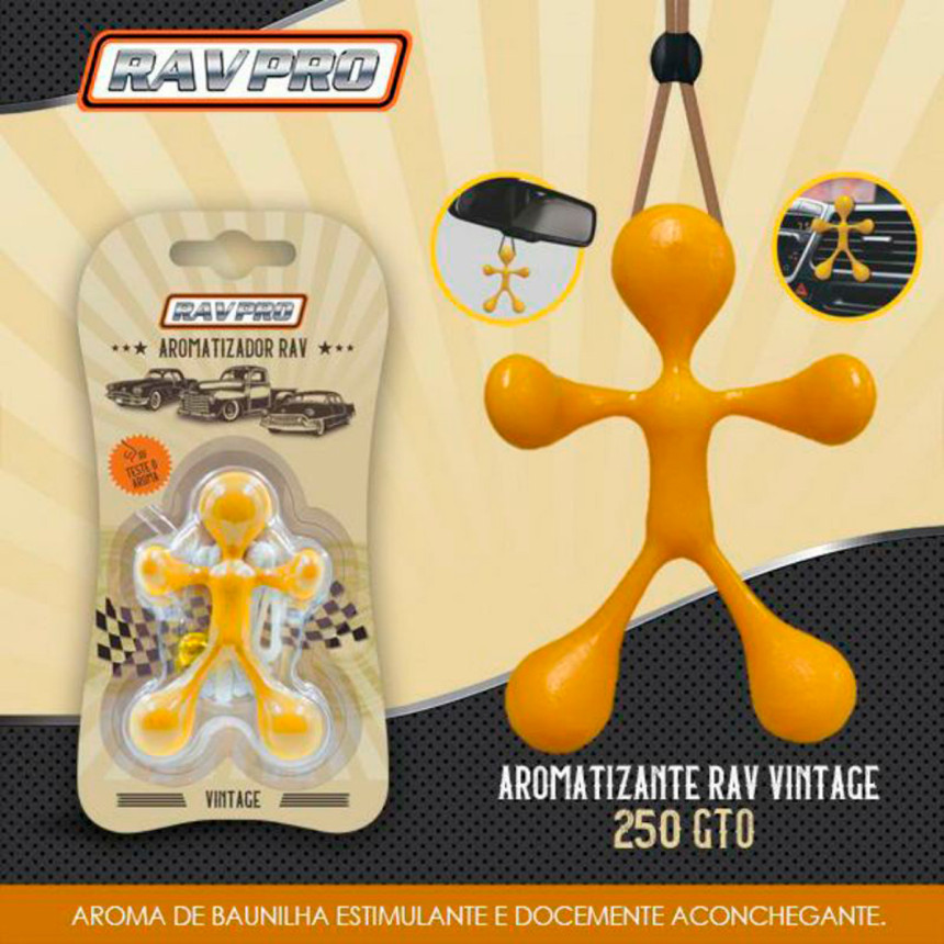 Aromatizante Vintage 250 GTO RavPRO (baunilha)