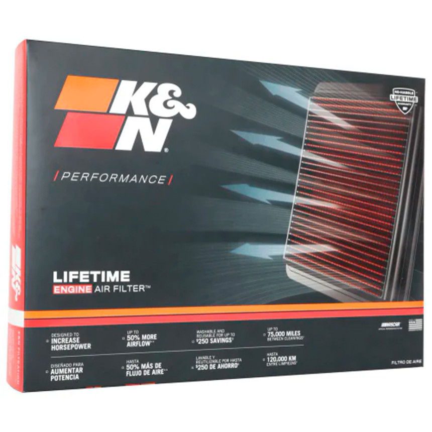 Filtro de ar esportivo K&N inbox Volkswagen Amarok