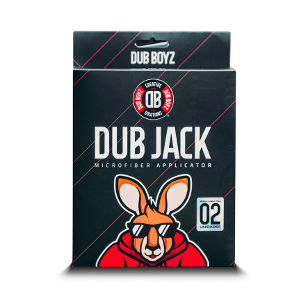 Aplicador Dub Boyz de microfibra Dub Jack (2 unidades)