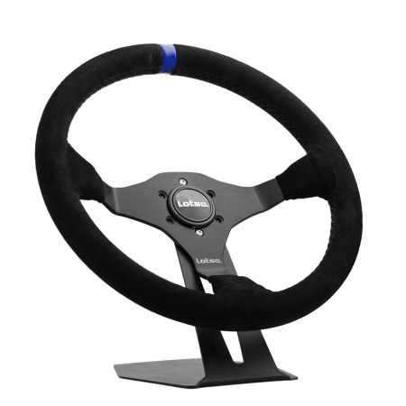 Volante Lotse Ring revestido em camurça (tarja azul)