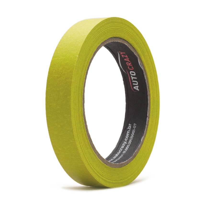 Fita Crepe Amarela Auto Crazy (18mm X 40m)