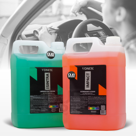 Kit higienização interna Sintra e externa Impact Vonixx