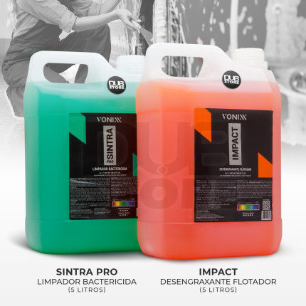 Kit higienização interna Sintra e externa Impact Vonixx