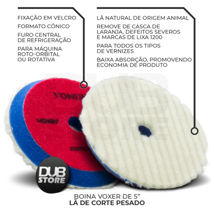 Kit de boinas Voxer 5" Vonixx (5 unidades)