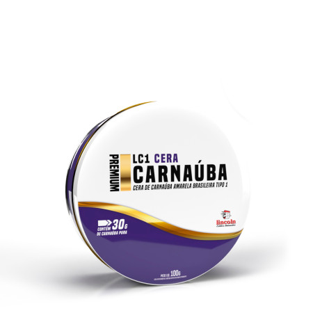 Cera de carnaúba premium LC1 Lincoln (100g)
