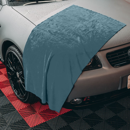 Toalha de microfibra Dub Towel 400GSM (60x120cm | cinza)