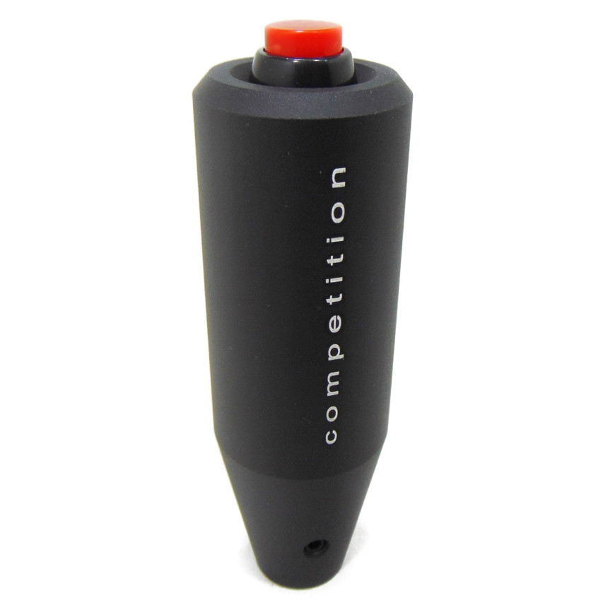 Manopla de câmbio Lotse Competition com botão preta