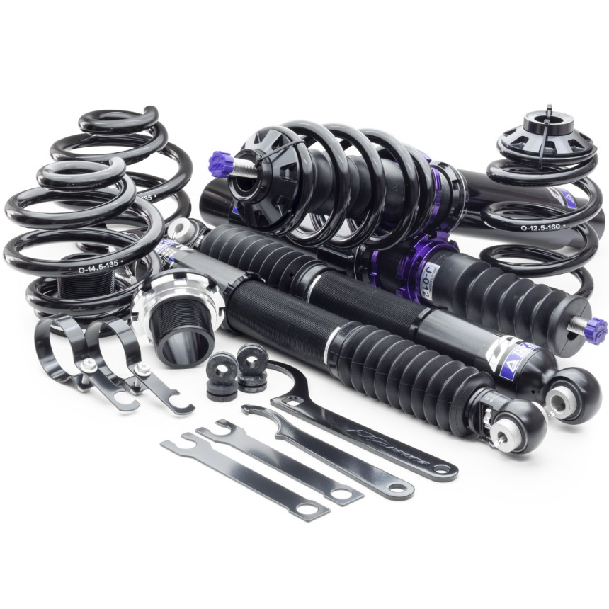 Suspensão Coilover D2 Racing Street Audi S3 4WD 8L (1999 a 2003)