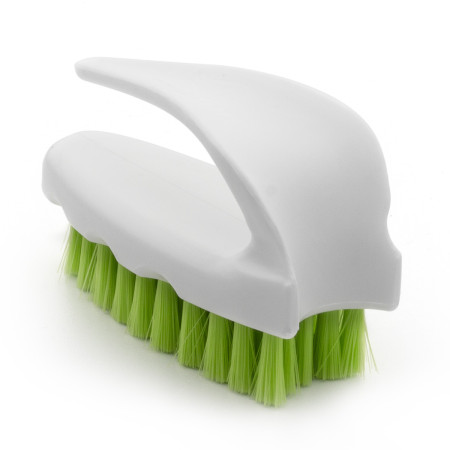 Escova anatômica de Cerdas Macias Condor (branca e verde)