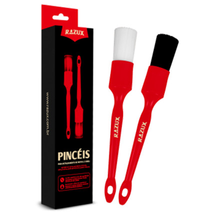 Pincéis para detalhamento de motos Razux (2 unidades)