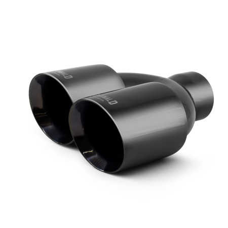 Ponteira Dupla Escapamento em Inox Bärenwald Roth Left Black Edition (Esquerda)