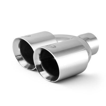 Ponteira Dupla Escapamento em Inox Bärenwald Roth Left (Esquerda)