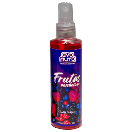 Aromatizante Frutas Vermelhas em spray Evo Auto (100ml)