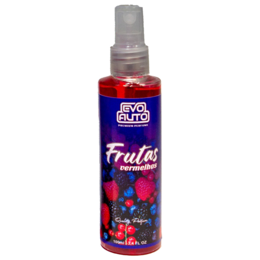Aromatizante Frutas Vermelhas em spray Evo Auto (100ml)