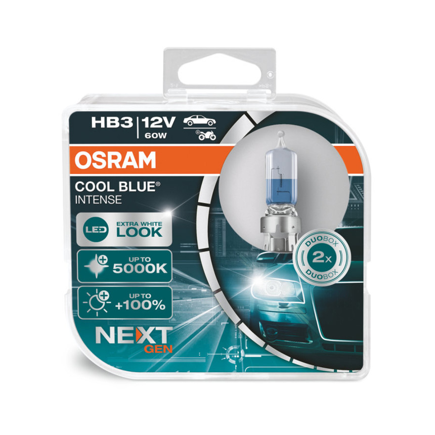 Kit Lâmpadas Osram Cool Blue Intense Next Gen (HB3 9005)