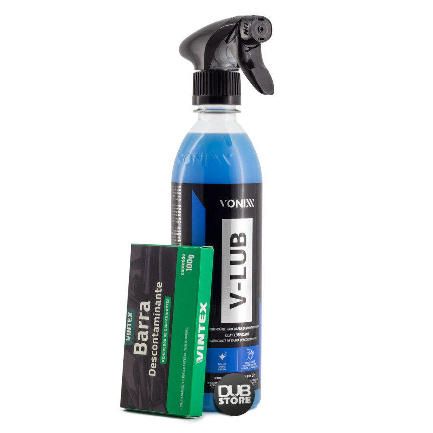 Kit descontaminante Vonixx e Vintex